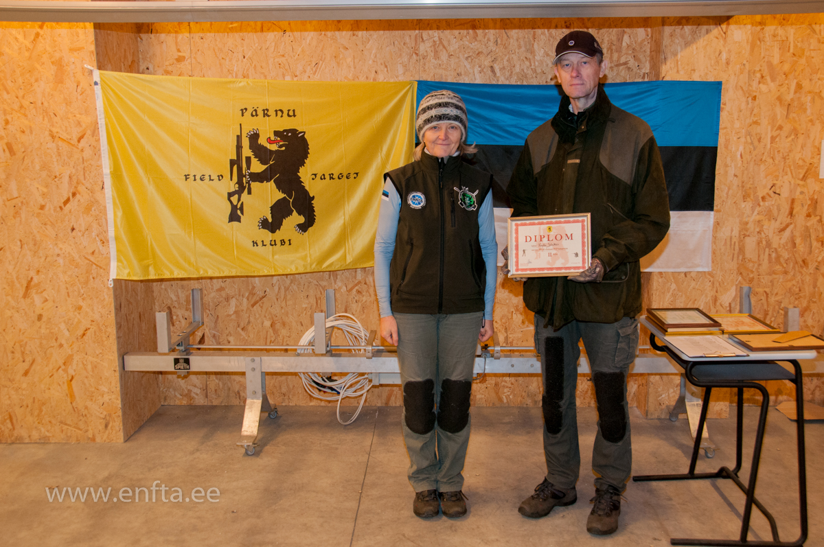 080 Category PCP third place Heli Jalakas 37 points out of 48